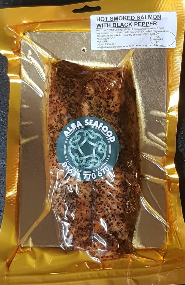 Hot Smoked Salmon with a touch of flavour