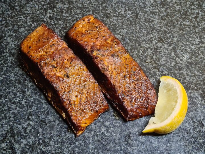 Hot Smoked Salmon with a touch of flavour