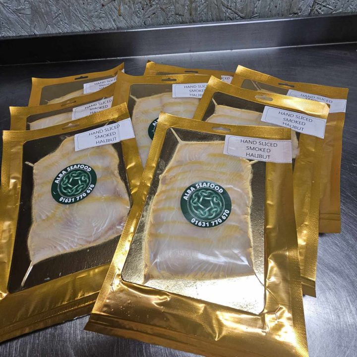 Sliced Smoked Halibut