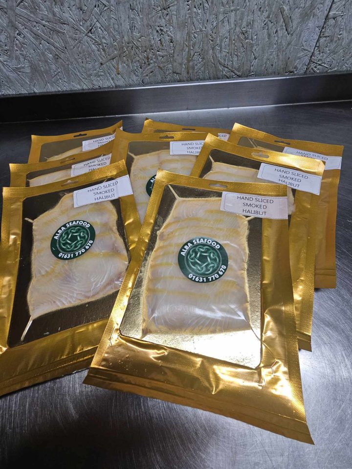 Sliced Smoked Halibut